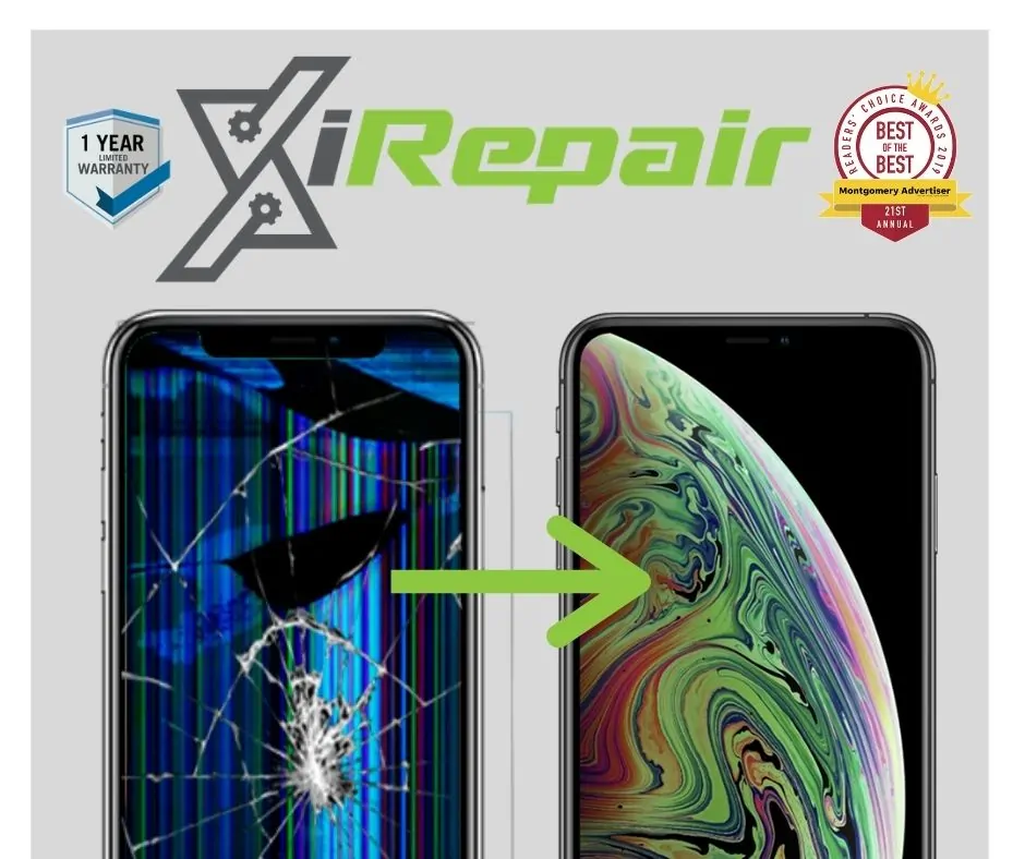 Cell Phone Repair with 1 year Warranty