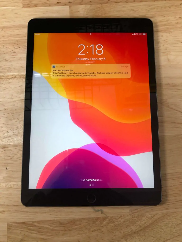 Cost of repairing an iPad screen 1