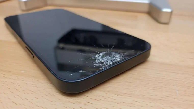 broken iPhone