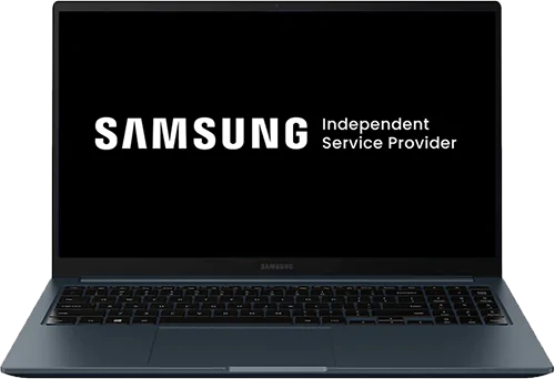 samsung laptop with logo